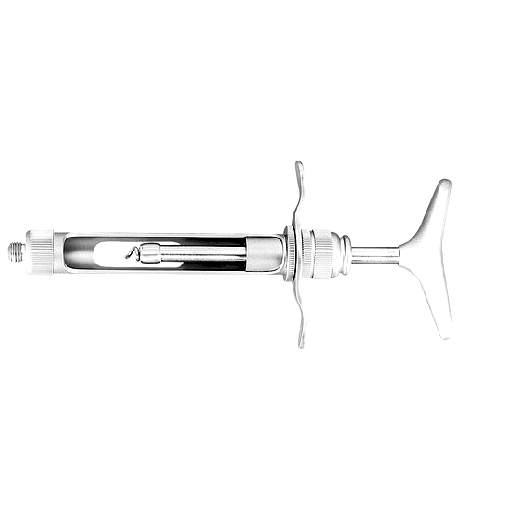 Syringe manual aspirating 1.8ml